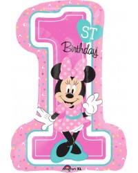 Minnie 1st Birthday Shape